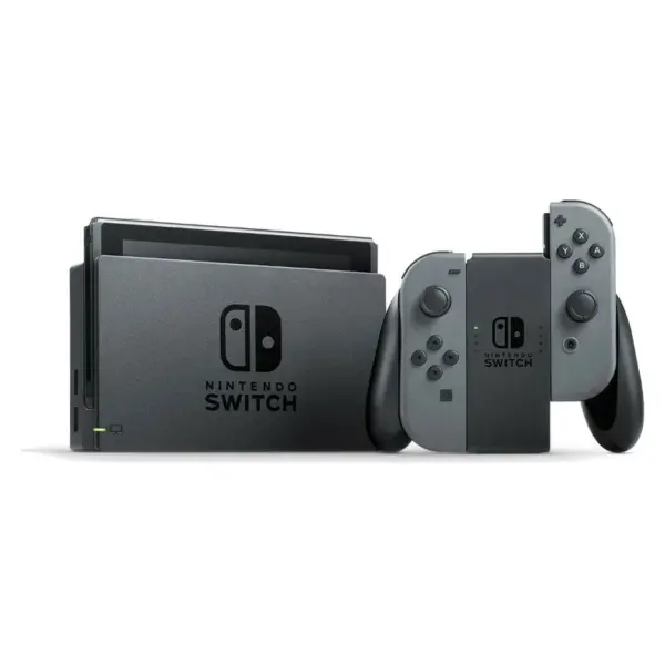 Nintendo Switch V2 with Grey Joy-Cons