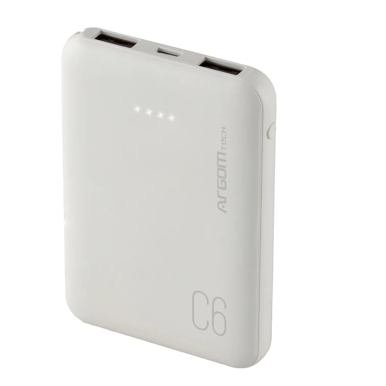 ArgomTech Power Bank – C6 6000mAh Wh