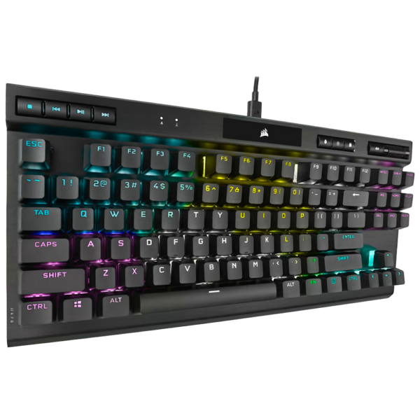 Corsair K70 RGB TKL Champion Series Optical-Mechanical Gaming Keyboard - Image 2